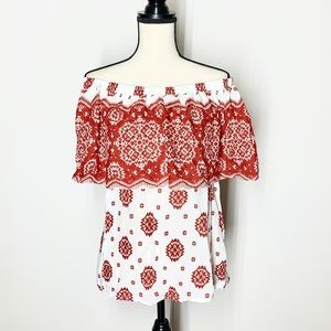 Lumière off the shoulder top